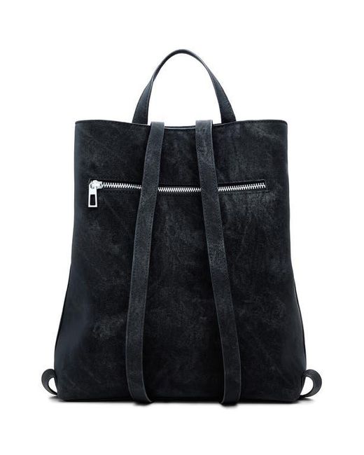 Desigual Flower Embossed Faux Leather Backpack in Black | Lyst display picture 1