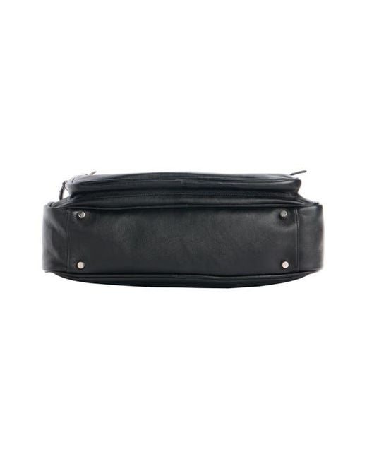 Acne Black Medium Camero Leather Shoulder Bag