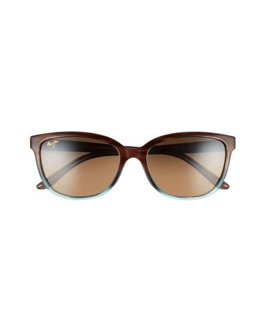 Maui Jim Multicolor Honi 54Mm Polarizedplus2 Cat Eye Sunglasses