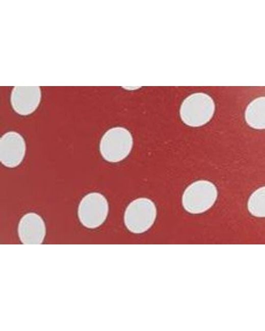 Sanita Red Roxbury Polka Dot Clog