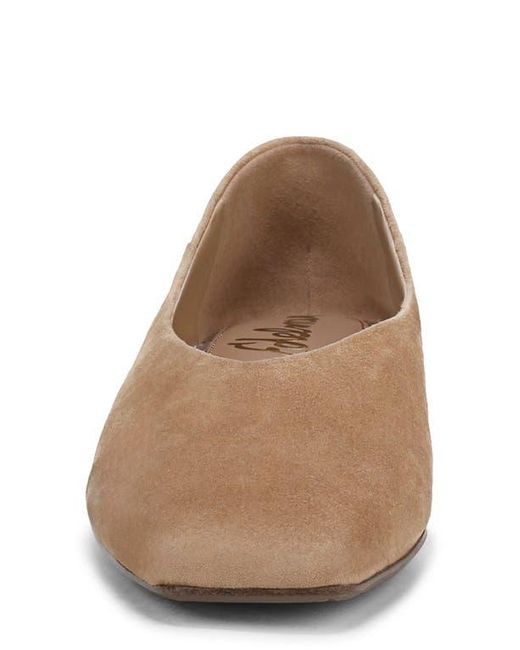 Sam Edelman Brown Kasey Square Toe Pump