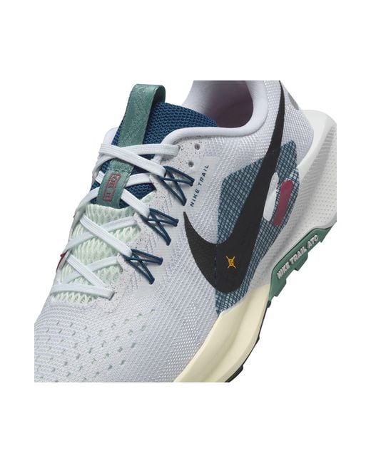 Nike White Reactx Pegasus 5 Trail Running Shoe