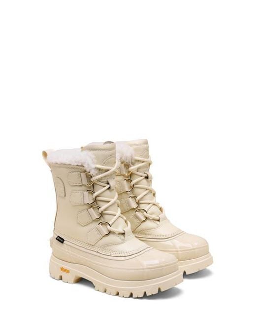 Sorel Natural Caribou Horizon Gtx Genuine Shearling Boot