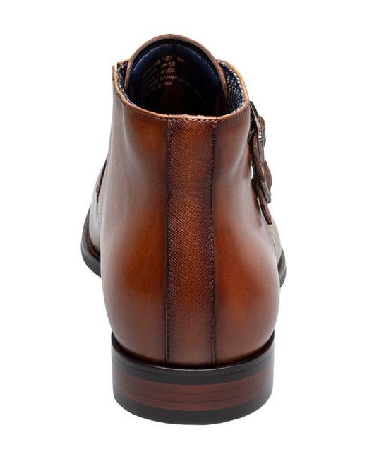 Stacy Adams Brown Kaius Double Monk Strap Boot for men