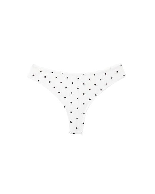 CUUP White The Thong