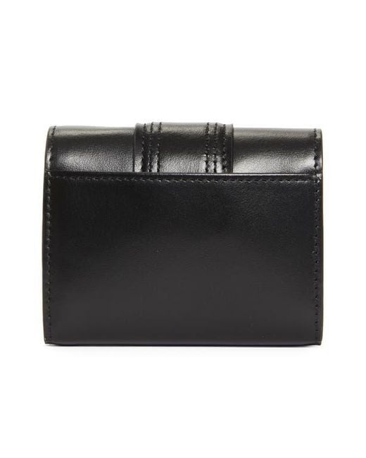 Jacquemus Black The Bambino Leather Wallet