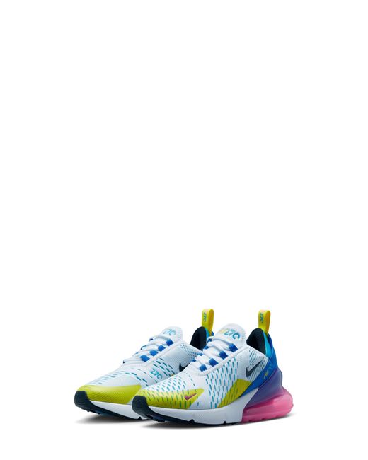 pink and blue air max 270