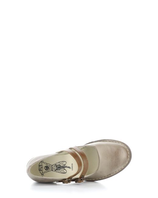 Fly London White Baly Mary Jane Pump