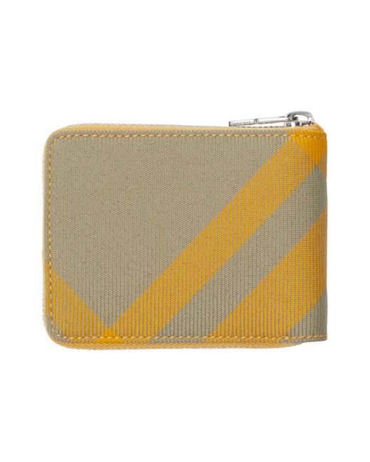 Burberry wallet top mens yellow