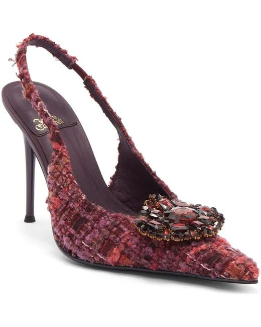 Jeffrey Campbell Purple Regards Slingback Pump