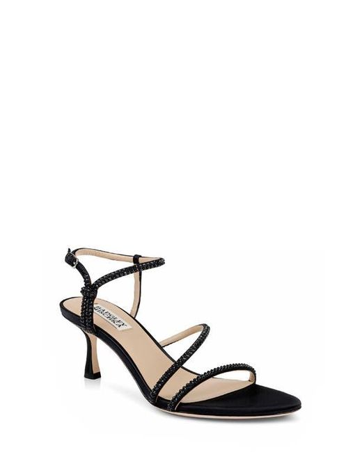 Badgley Mischka Black Julianna Ankle Strap Sandal