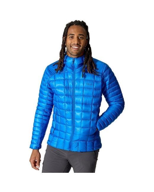 Rab Blue Microlight Alpine Down Jacket for men
