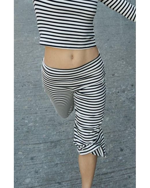 Oddli White Cropped Gaucho