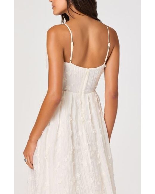 fitted white linen dress Minimalist Linen Dress in White - Long Linen Summer Dress - Simple Linen Sleeveless Dress main image 1