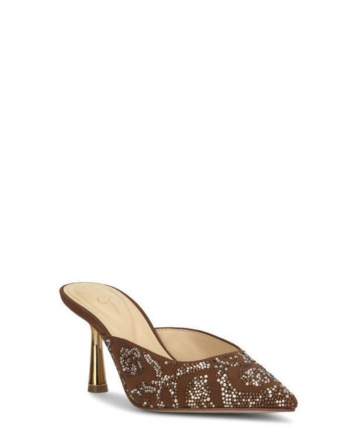Jessica Simpson Brown Xia Mule