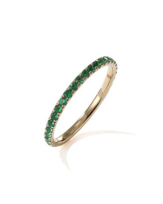 Mark Henry Green Thread Ring