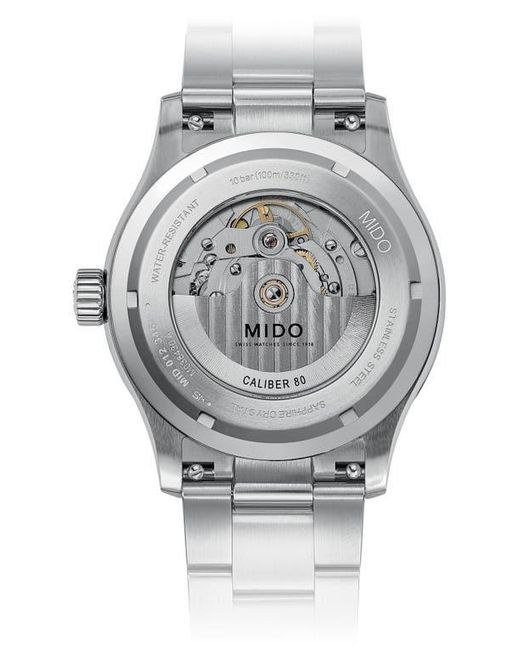 MIDO Metallic Multifort Automatic Bracelet Watch, 42Mm