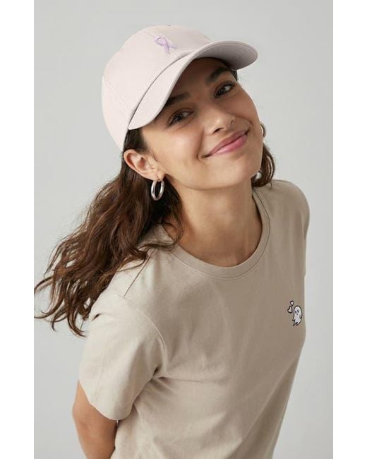 Alix Pink Ribbon Dad Cap