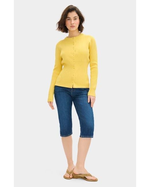 ALIGNE Yellow Ruby Cardigan
