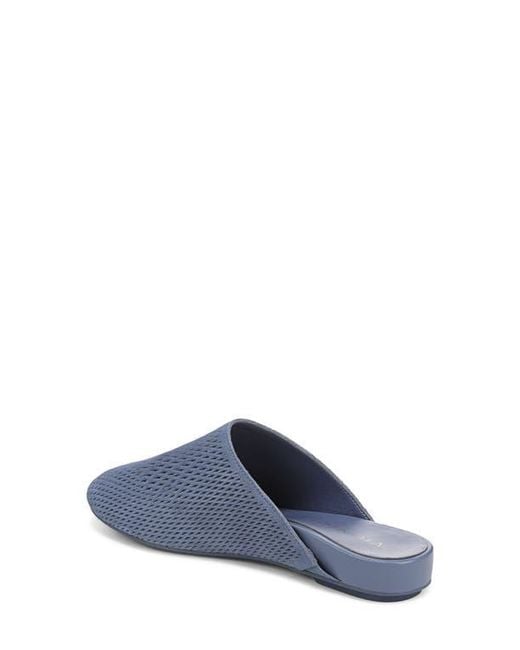 Vionic Blue Opal Perforated Mule