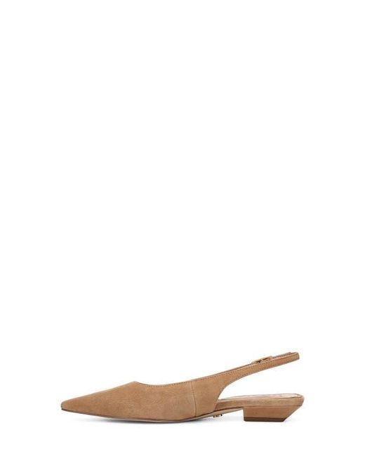 Sam Edelman Brown Netty Slingback Pointed Toe Flat