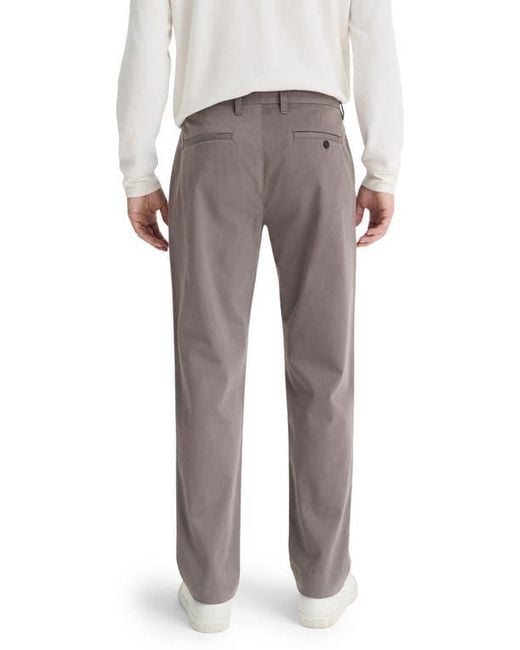 Vince Gray Owen Stretch Cotton Chinos for men