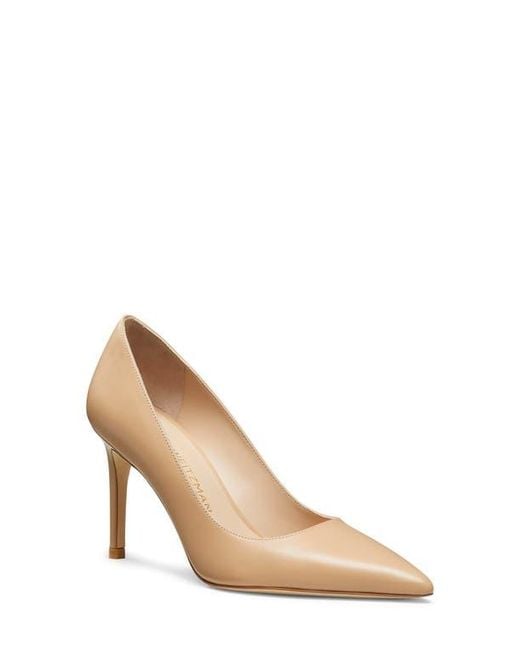 Stuart Weitzman Natural Stuart Power 85 Pump