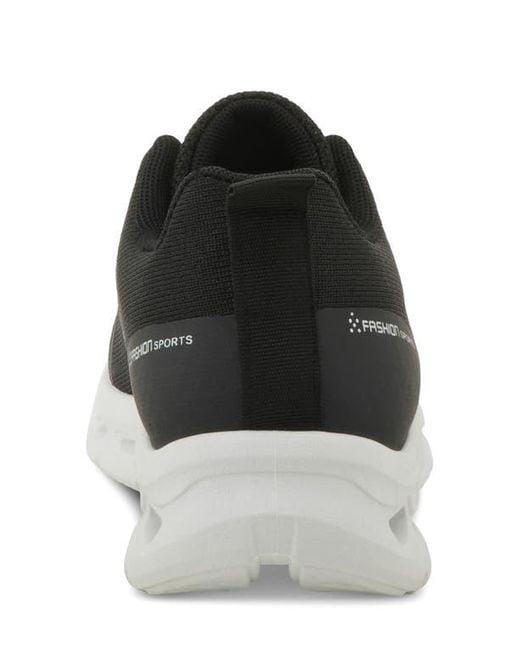 Flexus by Spring Step Black Rushing Low Top Sneaker