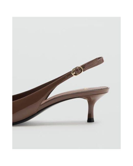 Mango Brown Mona Slingback Pump