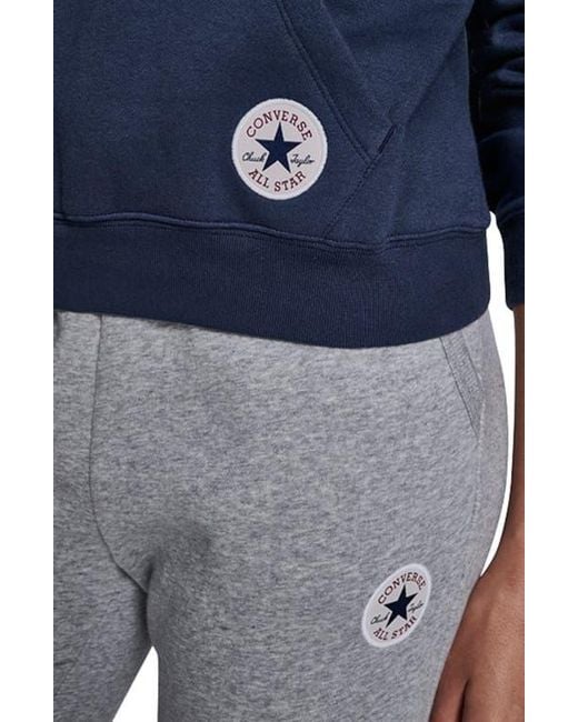 Converse Blue Chuck Patch Hoodie