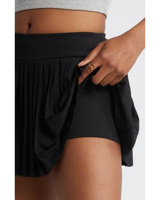 BP. Black Pleated Miniskort