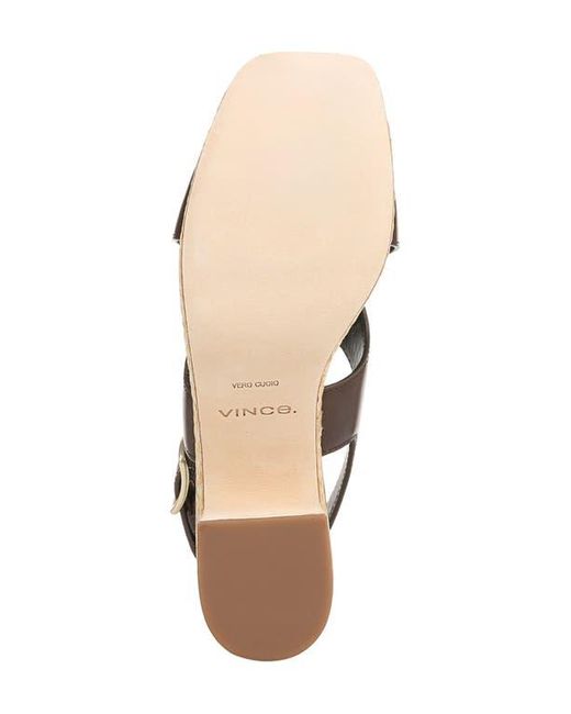 Vince Multicolor Clementina Slingback Platform Sandal
