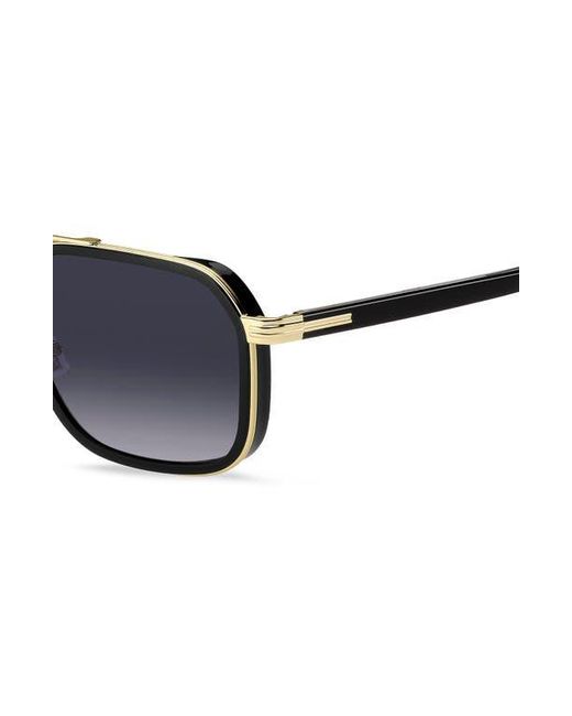 Boss Black 55Mm Rectangular Sunglasses for men