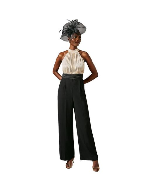 Coast Black Halter Jumpsuit