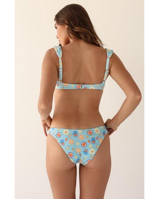 Dippin' Daisy's Brown Nocturnal Cheeky Bikini Bottom