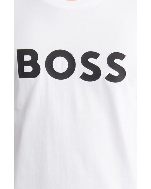 Boss White T-Shirts for men