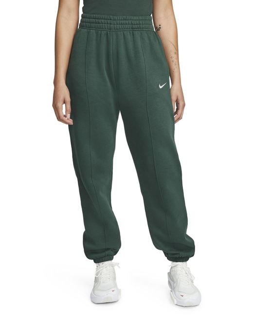 Nike Green Sportswear Essential Fleece Pants