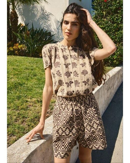 Ace & Jig Natural Bailey Patch Pocket Pull-On Short