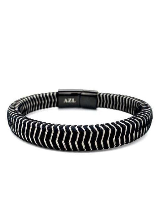 Anna Zuckerman Black Volt Cable Bracelet for men