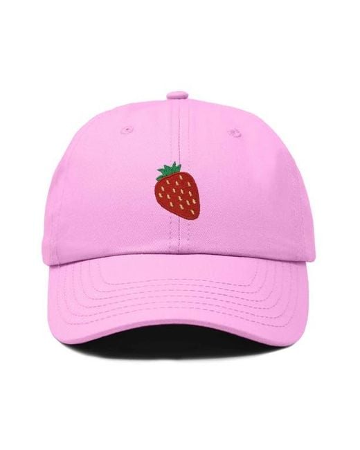 Alix Pink Strawberry Hat