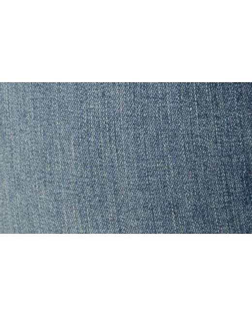 Silver Jeans Co. Blue Elyse Curvy Raw Hem Capri Jeans