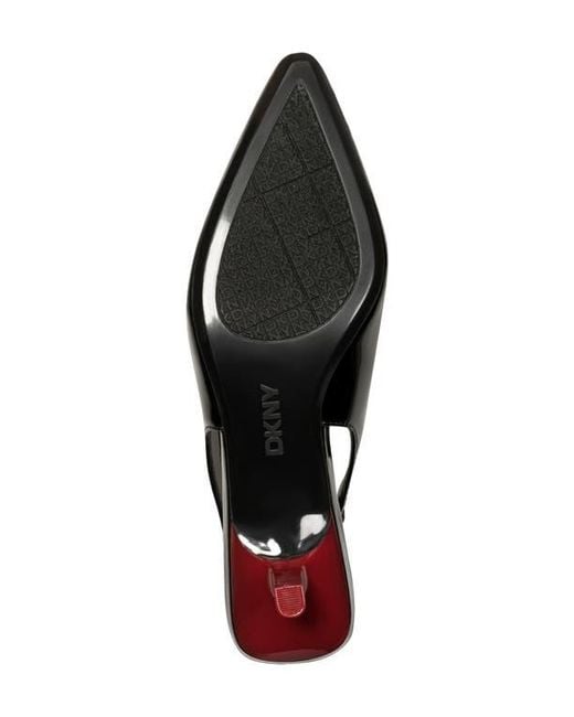 DKNY Black Nolene Slingback Pump