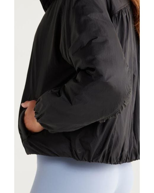 Zella Black Elevate Insulated Jacket