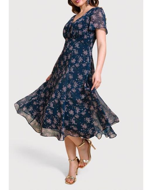 Alie Street London Blue Miranda Dress