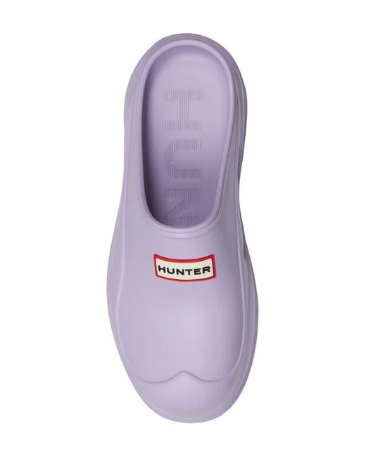 Hunter Purple Elena Water Resistant Clog