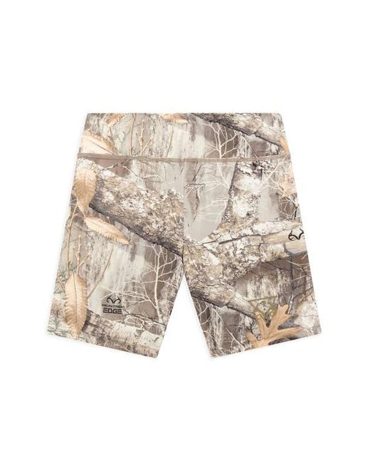 Guess Natural X Realtree Camo Bike Shorts