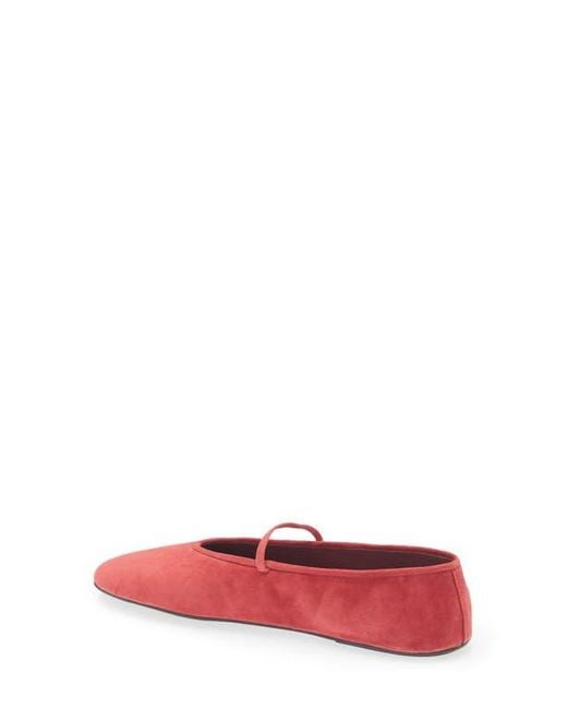 Jeffrey Campbell Red Dancerina Mary Jane Ballet Flat