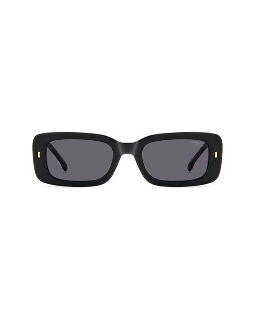 Carrera Black 53Mm Gradient Rectangular Sunglasses