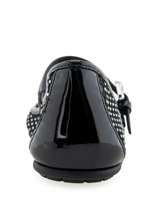 Aerosoles Black Peggy Mary Jane Mesh Flat