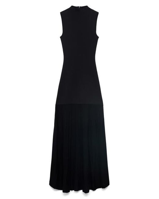 Mango Sleeveless A-Line Dress in Black | Lyst